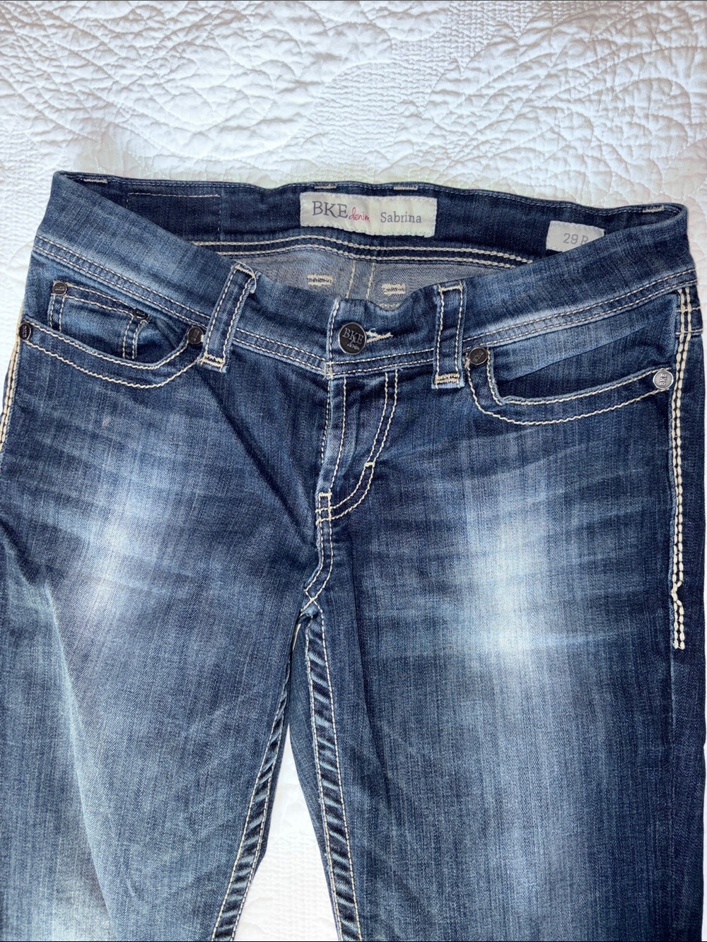 Women's BKE Denim Sabrina 29R jeans - Picture 2 of 11